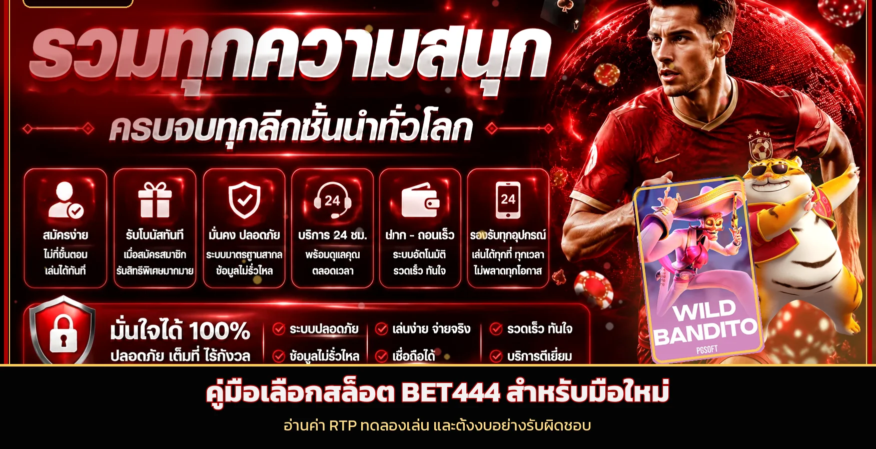 BET444 คู่มือเลือกสล็อตและอ่าน RTP สำหรับมือใหม่